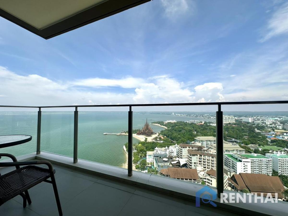 ขายคอนโดพัทยา บางแสน ชลบุรี สัตหีบ : Baan Plai Haad Pattaya  คอนโดพรีเมียม 1 ห้องนอน มุมตึกสูง เฟอร์ครบ วิวทะเลสุดหรู ทำเลติดหาดวงศ์อมาตย์ พร้อมสิ่งอำนวยความสะดวกครบ  เพียง 7.29 ล้านบาท