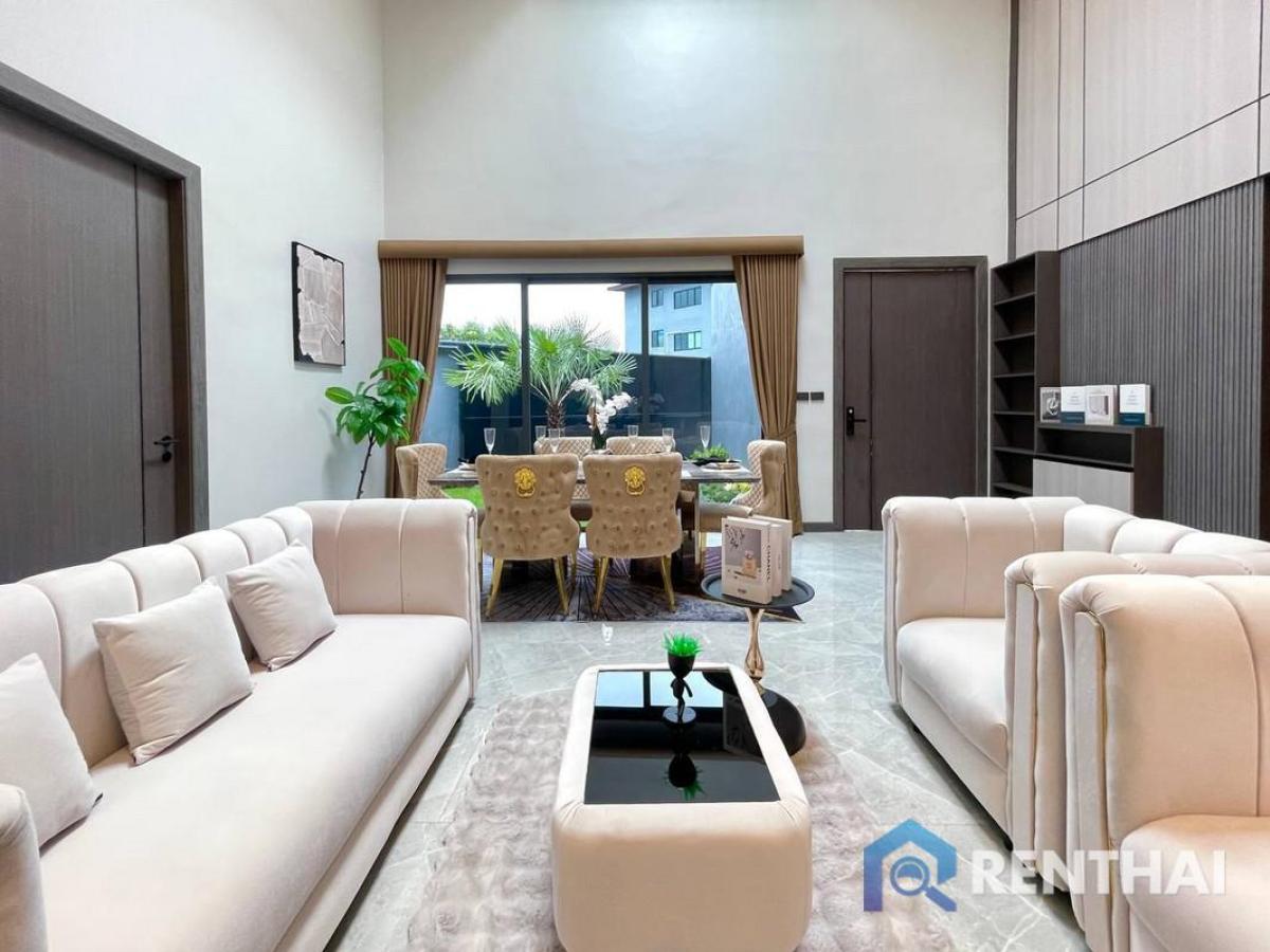 For SaleHousePattaya, Bangsaen, Chonburi : 3 Bedrooms Luxury Home in Pattaya Fully Furnished