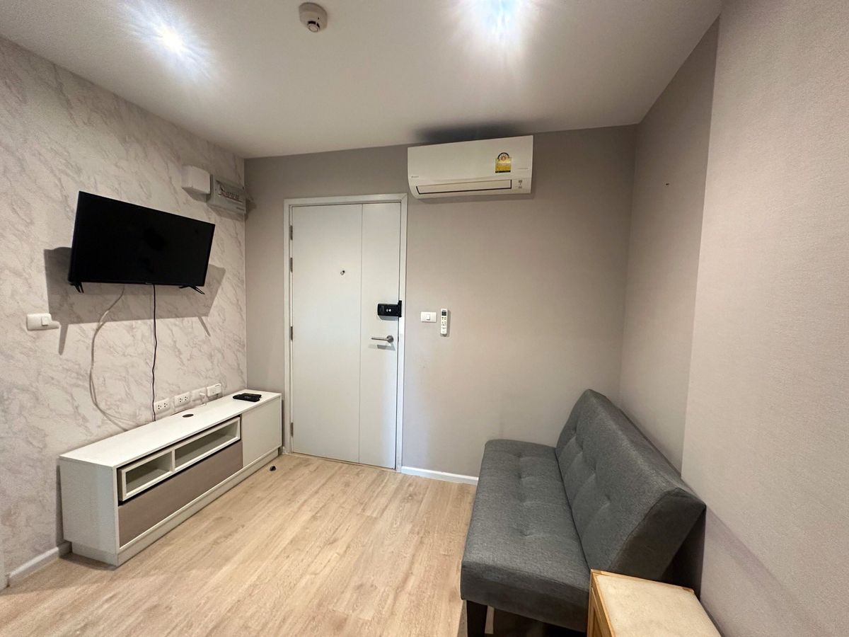 For RentCondoSeri Thai, Ramkhamhaeng Nida : Nice condo for rent, I Condo Green Space Serithai 📲097-2161939