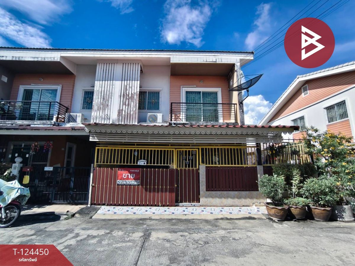 For SaleTownhomeMahachai Samut Sakhon : Townhouse for sale Wiset Suk Nakhon Village, Phase 3, Phanthai Norasing, Samut Sakhon