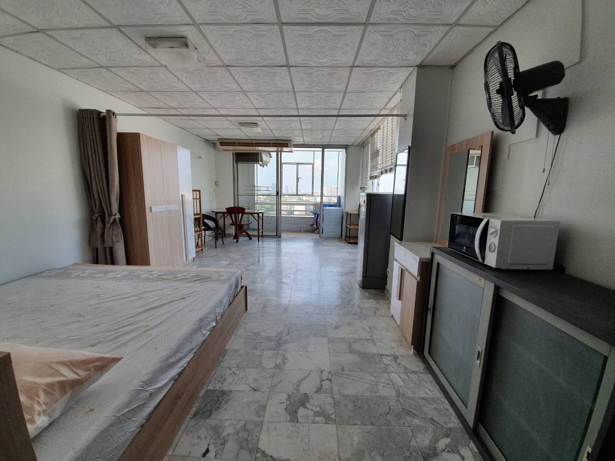 ให้เช่าคอนโดพระราม 8 สามเสน ราชวัตร : [Condo for rent] ให้เช่าคอนโด สามเสน ห้องสตูดิโอ 40ตรม. ห้องริม ทิศเหนือ-ตะวันออก ชั้น12 เฟอร์ครบ