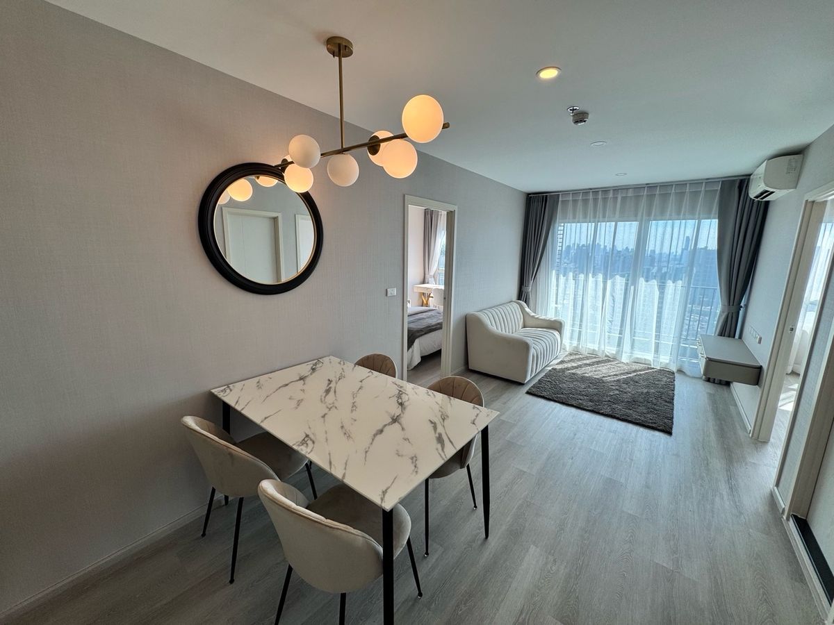 For SaleCondoThaphra, Talat Phlu, Wutthakat : Building closing promotion 🔥 2 bedrooms, 2 bathrooms, last 3 rooms, Elio Sathorn, Wutthakat, price 3.99 million baht with furniture, contact 0869017364