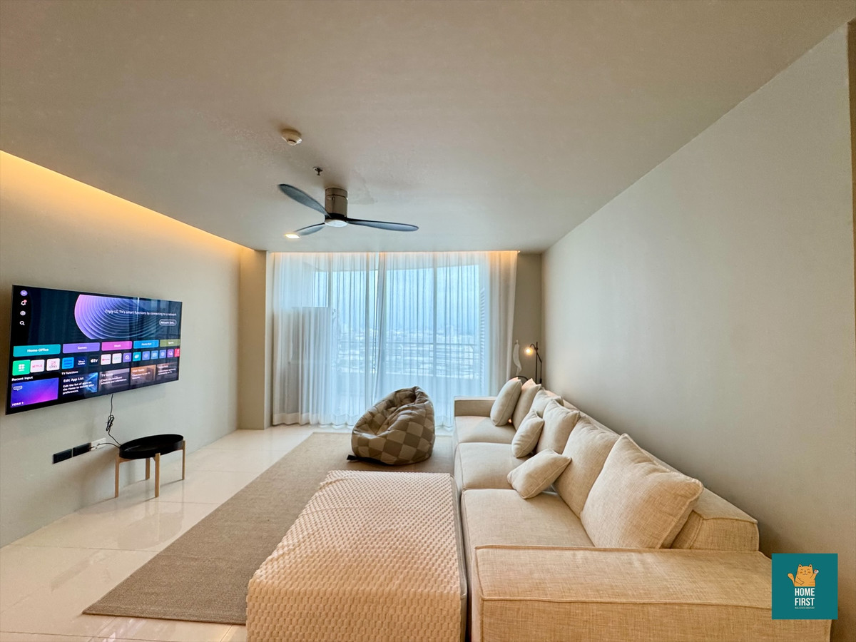 ให้เช่าคอนโดสาทร นราธิวาส : Sathorn Prime Residence 2 large bedrooms, 118 sq m. Fully furnished 60,000 baht