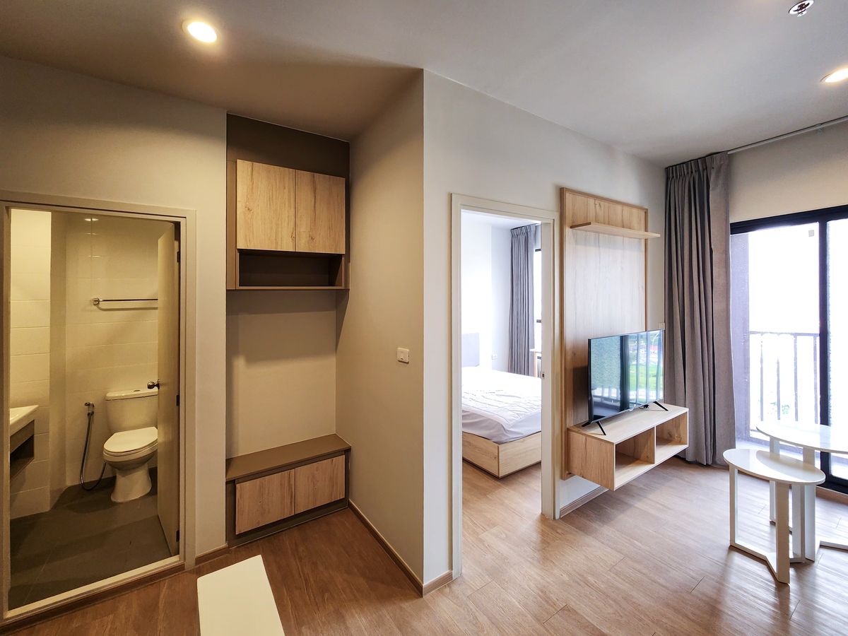 For RentCondoPathum Thani,Rangsit, Thammasat : Empty room ready to move in Common TU project, Common TU, quality social condo