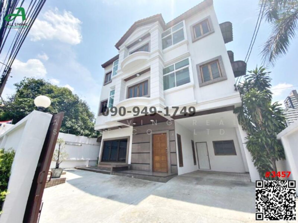 For RentHouseSukhumvit, Asoke, Thonglor : Single house for rent, Ekkamai-Thonglor zone, completely renovated. Fully furnished