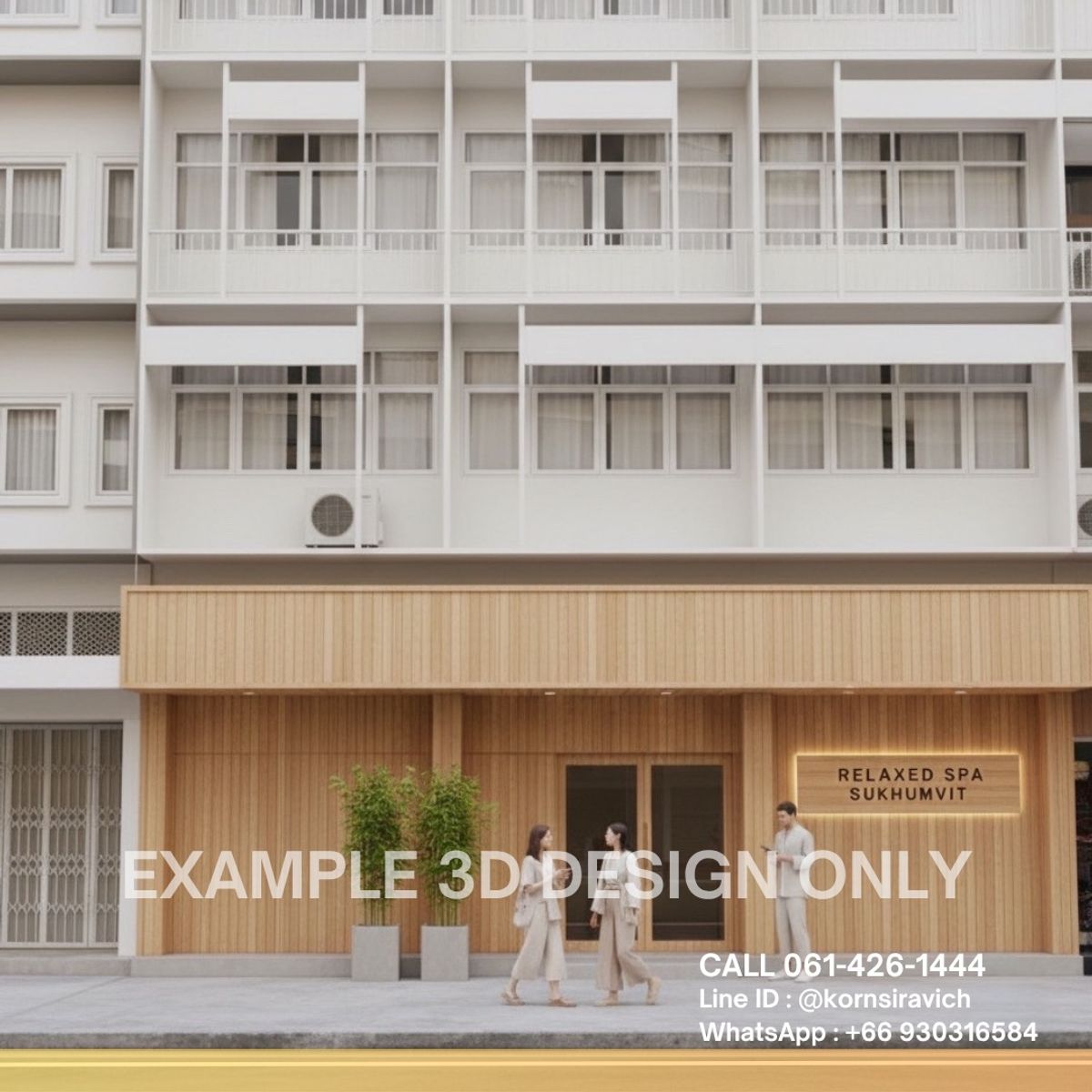 For RentShop HouseSukhumvit, Asoke, Thonglor : Commercial building for rent, Phrom Phong, width 12 meters, near the BTS.