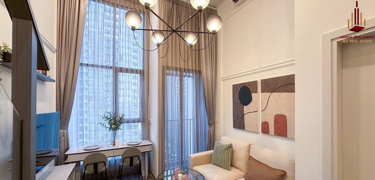 ให้เช่าคอนโดพระราม 9 เพชรบุรีตัดใหม่ RCA : ✨ For Rent: KnightsBridge Space Rama 9 Condo ✨  💰 Only 24,000 THB/month