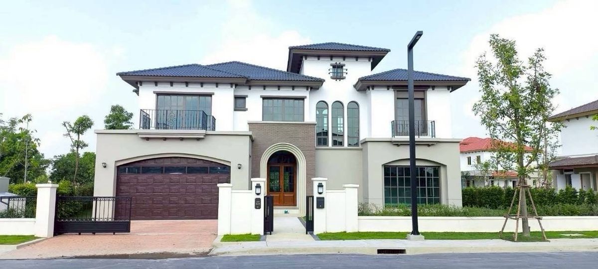For RentHousePathum Thani,Rangsit, Thammasat : 🔥New!! Single house for rent, Rainwood Park ✨