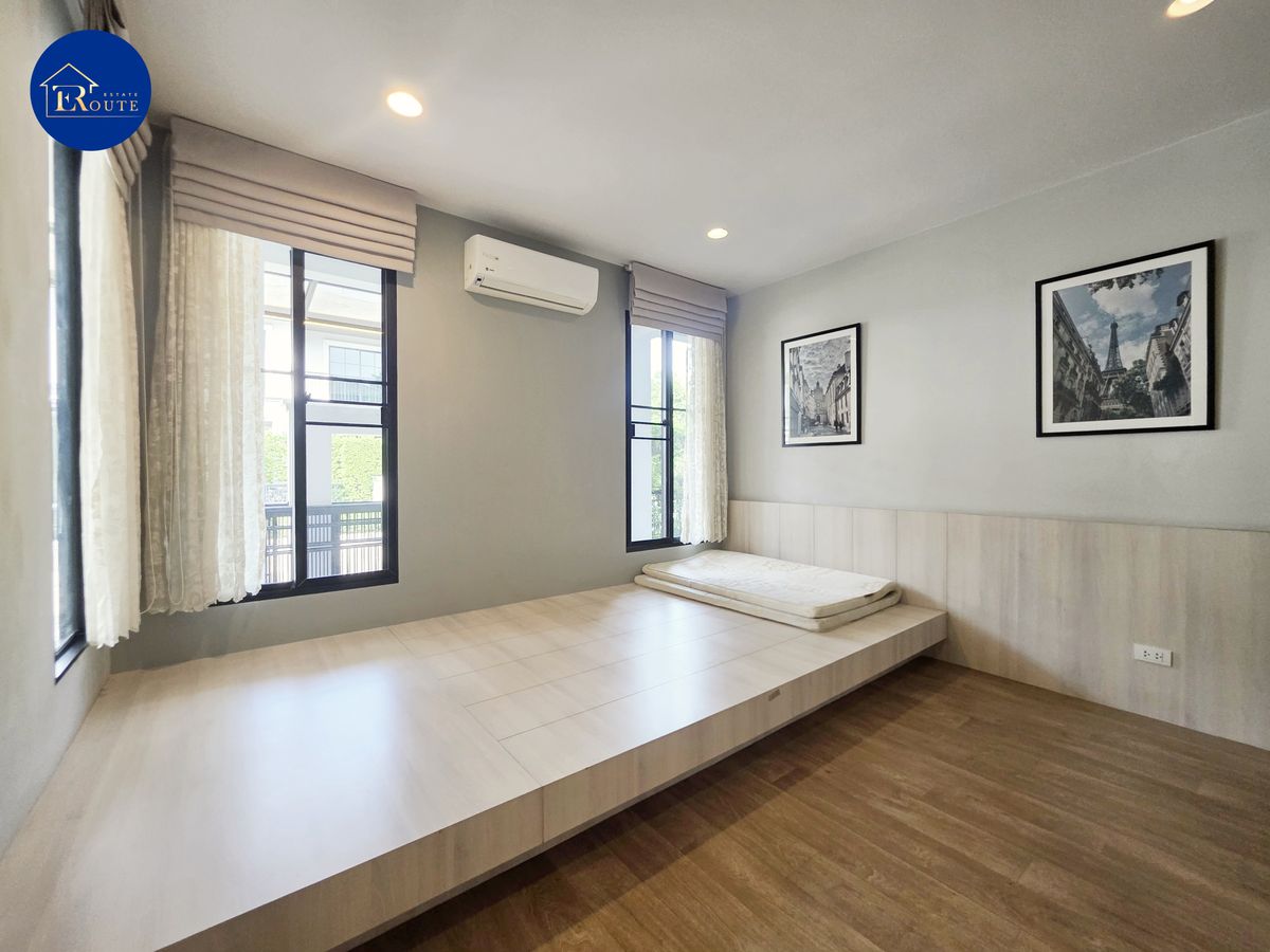 HouseChaengwatana, Muangthong : For sale/rent, detached house 77 sq m. Setthasiri Chaengwattana-Prachachuen, 2 edge plots, near Srisamarn Expressway, only 1.9 km., near Muang Thong Thani. Near Don Mueang Airport