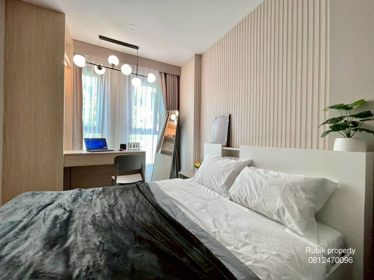 For SaleCondoKasetsart, Ratchayothin : 🏢 (RB1319) Condo for sale Aspire Ratchayothin, fully furnished condo, ready to move in, excellent location, near BTS Ratchayothin 🚈