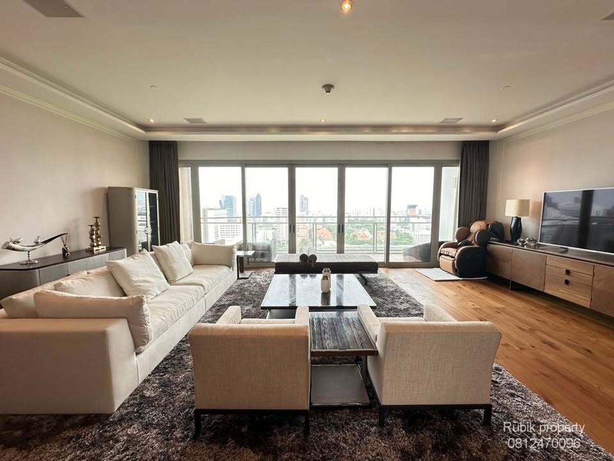 For SaleCondoWitthayu, Chidlom, Langsuan, Ploenchit : 🌟 (RB1321) Selling the most luxurious Penthouse 185 Rajadamri “The ultimate in luxury in the heart of Ratchadamri. With a panoramic view of the RBSC golf course