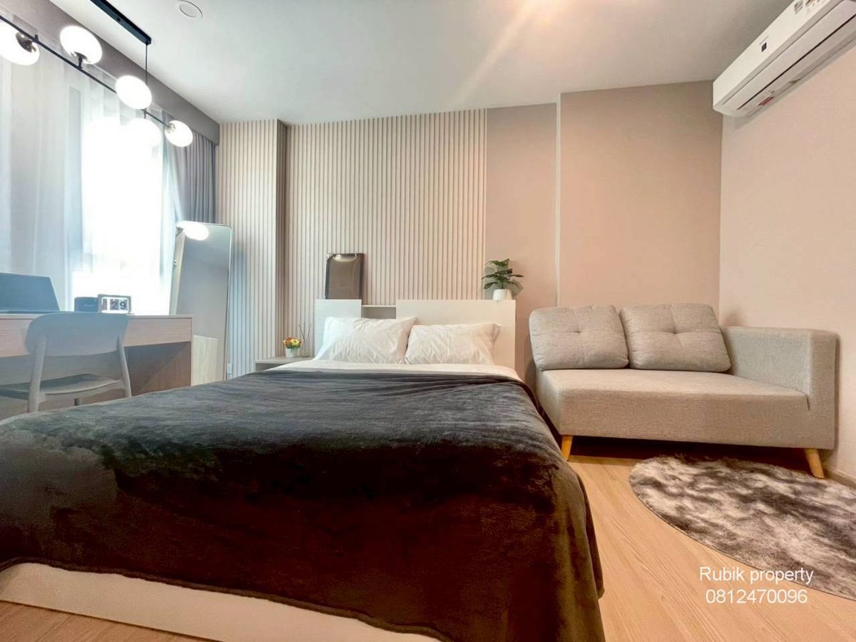 For SaleCondoKasetsart, Ratchayothin : 🏢 (RB1319) Condo for sale Aspire Ratchayothin, fully furnished condo, ready to move in, excellent location, near BTS Ratchayothin 🚈