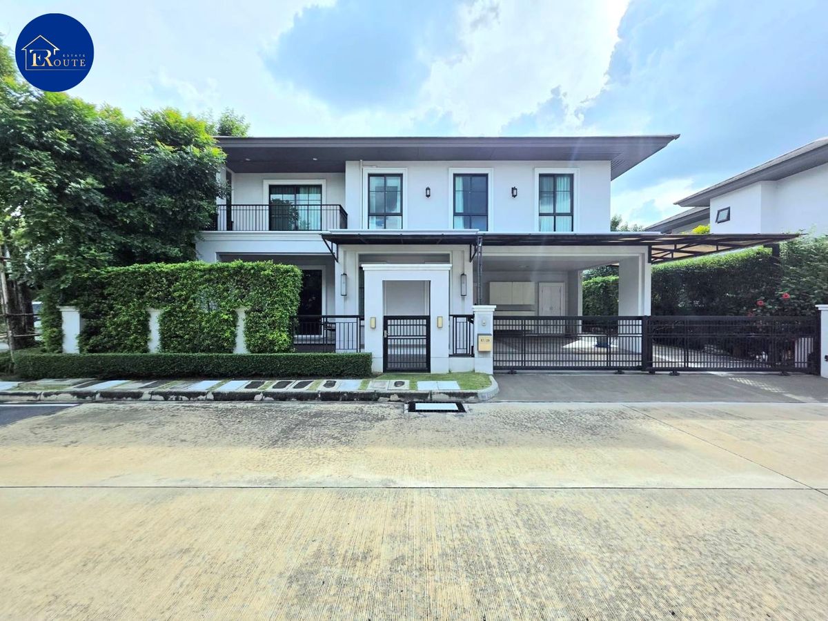 HouseChaengwatana, Muangthong : For sale/rent, detached house 77 sq m. Setthasiri Chaengwattana-Prachachuen, 2 edge plots, near Srisamarn Expressway, only 1.9 km., near Muang Thong Thani. Near Don Mueang Airport