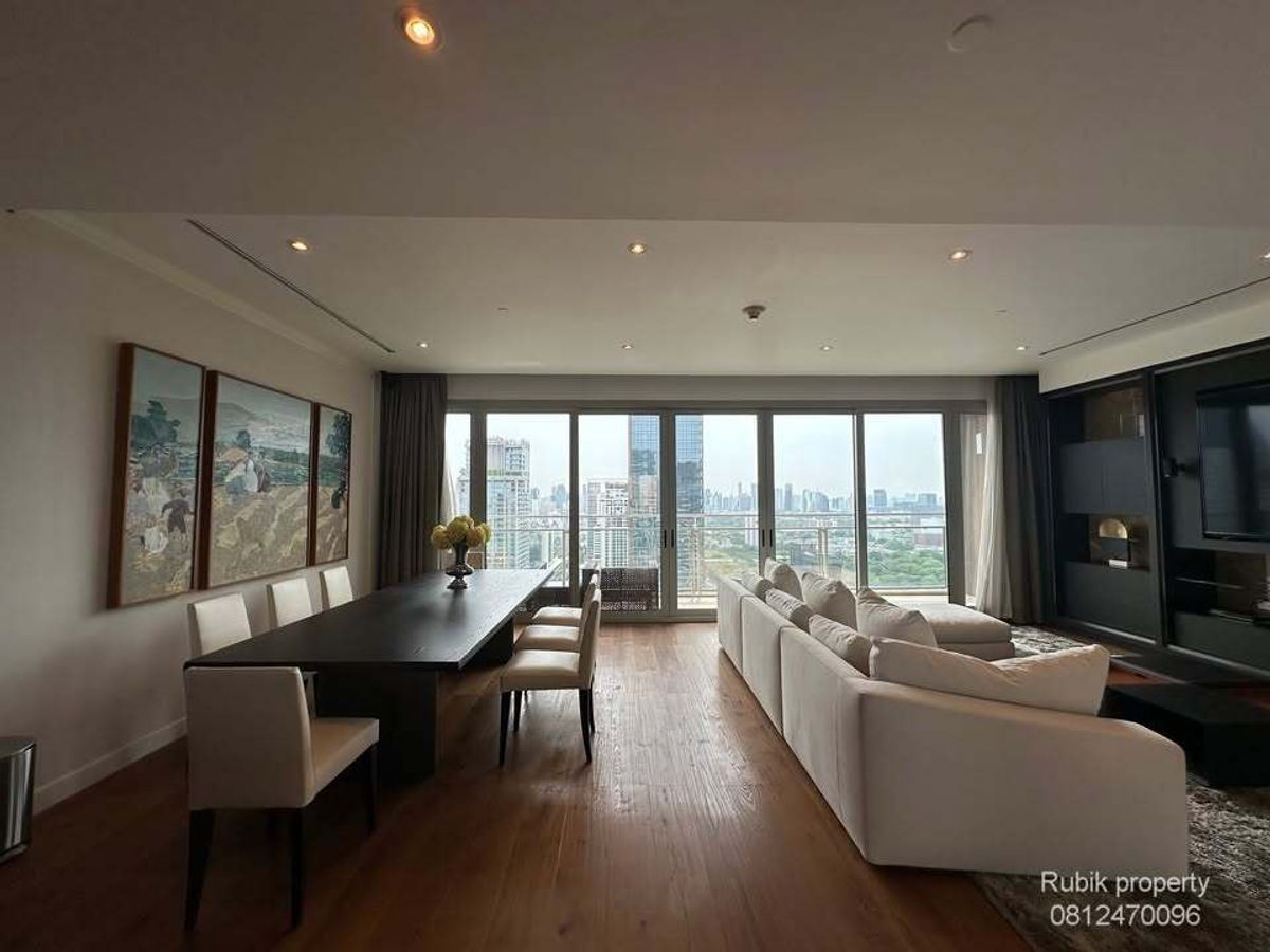 For SaleCondoWitthayu, Chidlom, Langsuan, Ploenchit : 🌟 (RB1321) Selling the most luxurious Penthouse 185 Rajadamri “The ultimate in luxury in the heart of Ratchadamri. With a panoramic view of the RBSC golf course