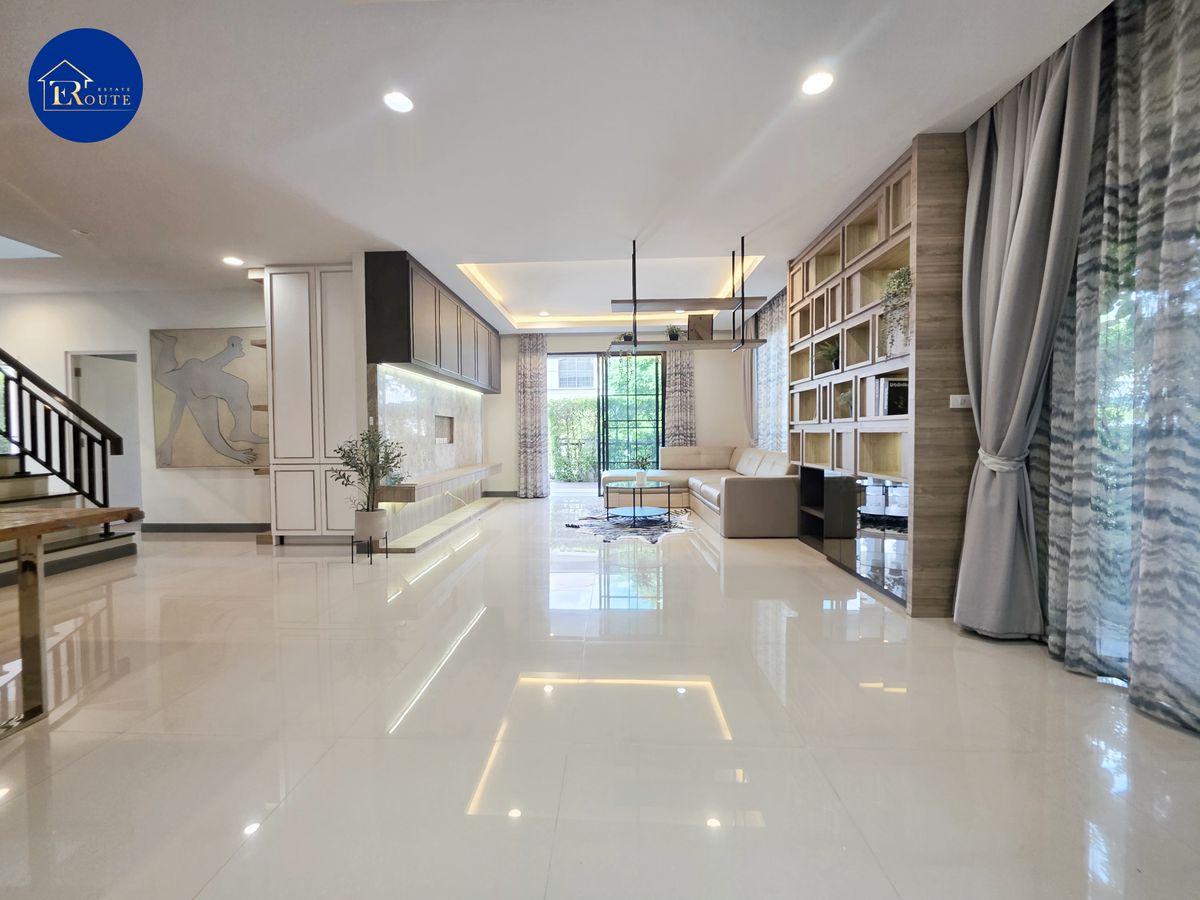 HouseChaengwatana, Muangthong : For sale/rent, detached house 77 sq m. Setthasiri Chaengwattana-Prachachuen, 2 edge plots, near Srisamarn Expressway, only 1.9 km., near Muang Thong Thani. Near Don Mueang Airport