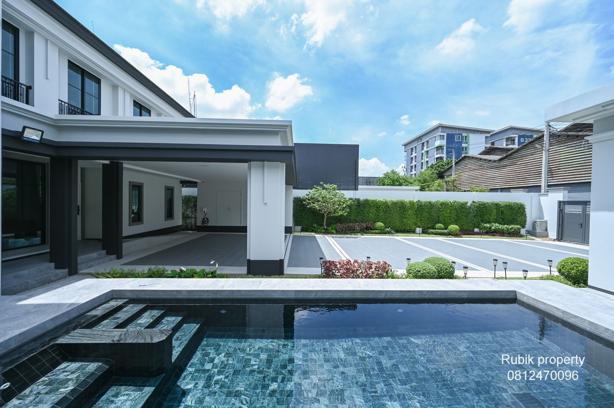 บ้านสมุทรปราการ สำโรง : 🏡 (RB1316) Sale / Rent | Private Pool Residence @ ELSE Bearing 32 Luxury Modern Home with Private Pool | Ready to Move In