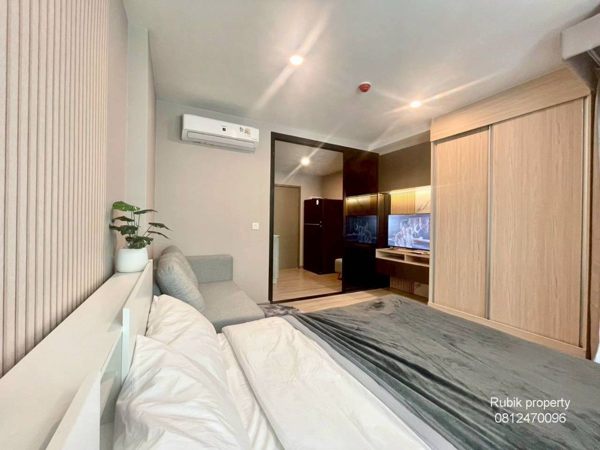 For SaleCondoKasetsart, Ratchayothin : 🏢 (RB1319) Condo for sale Aspire Ratchayothin, fully furnished condo, ready to move in, excellent location, near BTS Ratchayothin 🚈