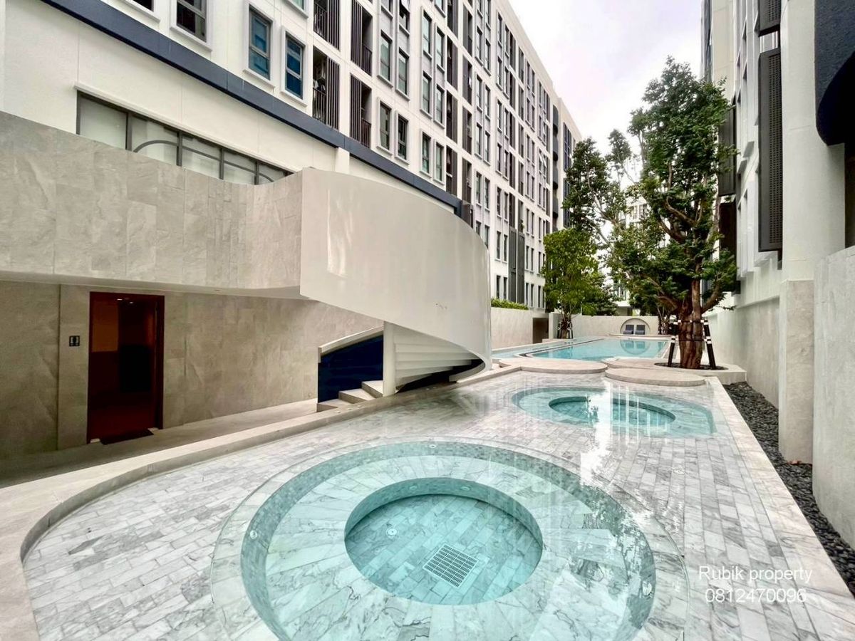 For SaleCondoKasetsart, Ratchayothin : 🏢 (RB1319) Condo for sale Aspire Ratchayothin, fully furnished condo, ready to move in, excellent location, near BTS Ratchayothin 🚈