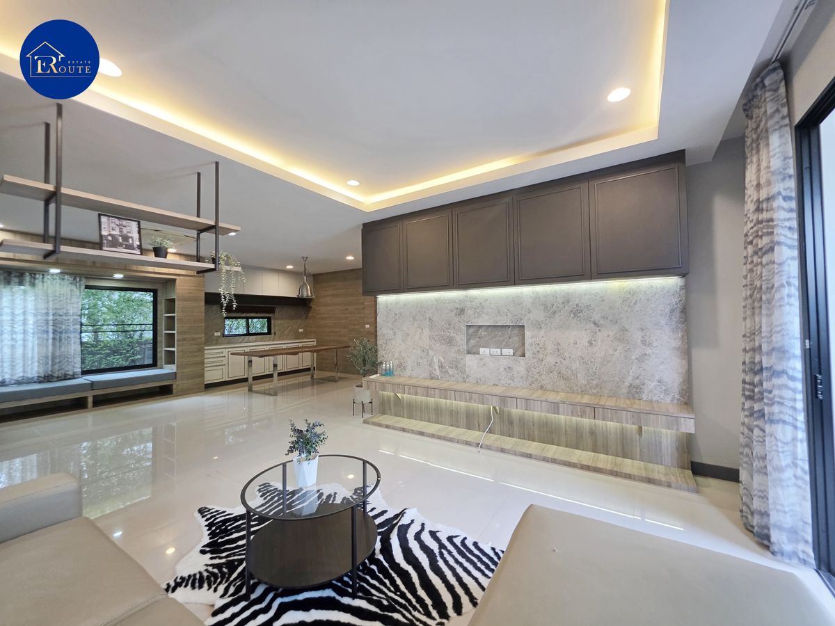 HouseChaengwatana, Muangthong : For sale/rent, detached house 77 sq m. Setthasiri Chaengwattana-Prachachuen, 2 edge plots, near Srisamarn Expressway, only 1.9 km., near Muang Thong Thani. Near Don Mueang Airport