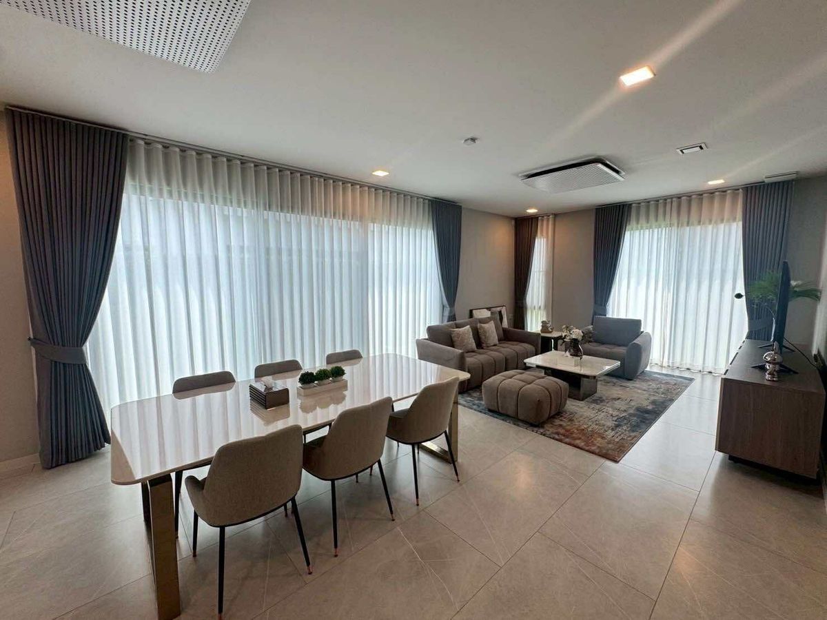 ให้เช่าบ้านลาดกระบัง สุวรรณภูมิ : ให้เช่า บ้านเดี่ยว มัณฑนา มอเตอร์เวย์ – พระราม 9 (Mantana Motorway–Rama 9) ขนาด 120.2 ตารางวา 4 ห้องนอน พร้อมอยู่ แขวงทับยาว เขตลาดกระบัง กรุงเทพมหานคร