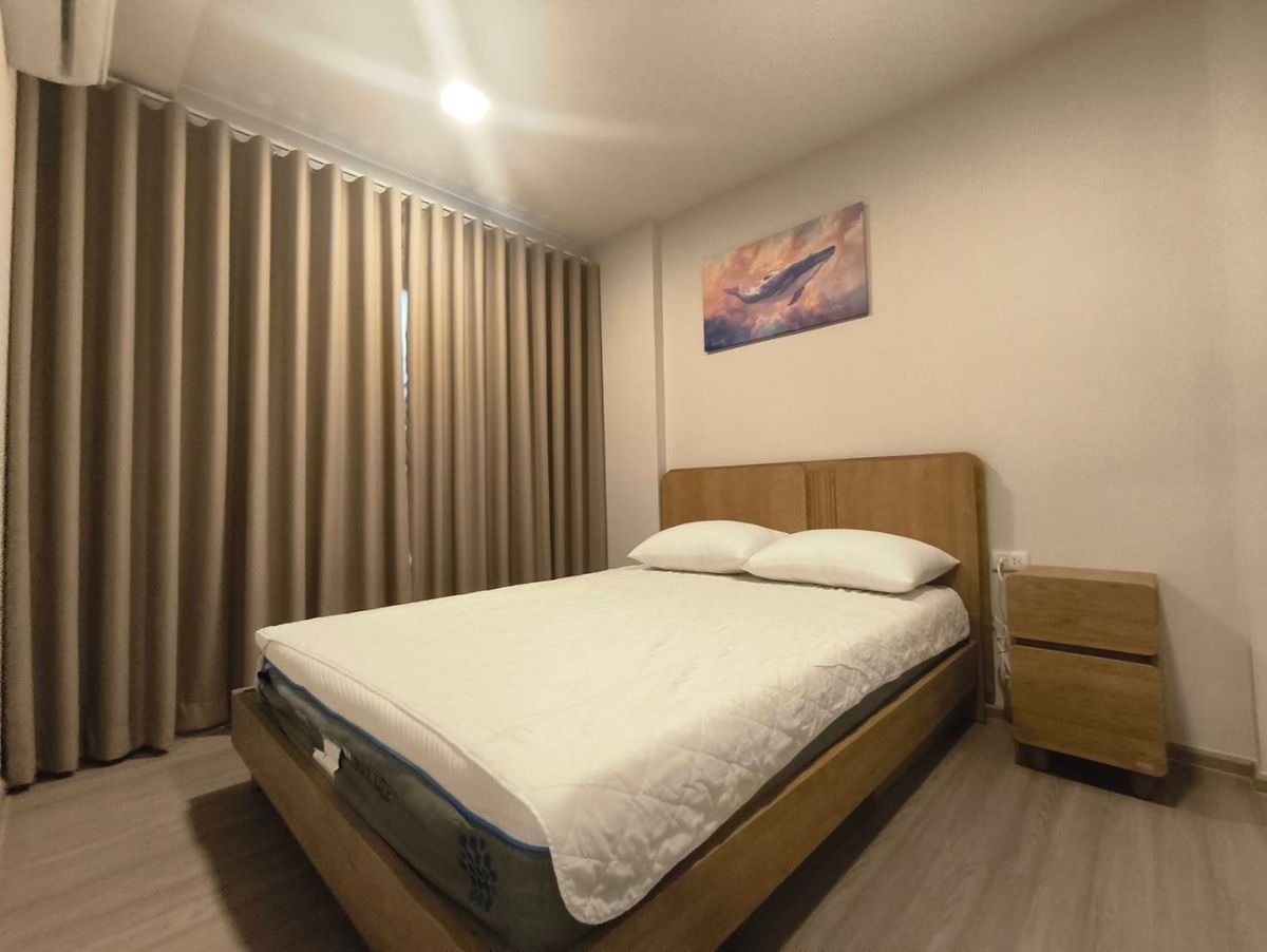 For RentCondoPattaya, Bangsaen, Chonburi : 🌊 Bang Saen Condo for rent, Dcondo Sense, beautiful room, fully furnished | 12,000/month | 2nd floor, Building A, ready to move in!📞 065-5639565 | 093-1681685 💚 LINE: @wsrcondo