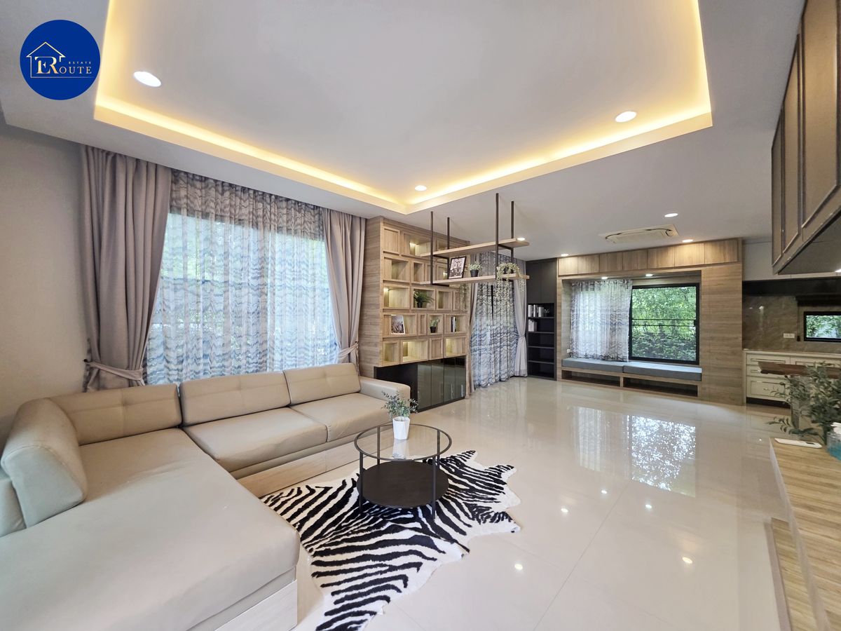 HouseChaengwatana, Muangthong : For sale/rent, detached house 77 sq m. Setthasiri Chaengwattana-Prachachuen, 2 edge plots, near Srisamarn Expressway, only 1.9 km., near Muang Thong Thani. Near Don Mueang Airport