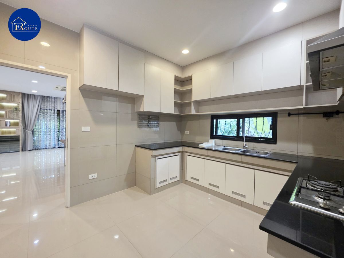 HouseChaengwatana, Muangthong : For sale/rent, detached house 77 sq m. Setthasiri Chaengwattana-Prachachuen, 2 edge plots, near Srisamarn Expressway, only 1.9 km., near Muang Thong Thani. Near Don Mueang Airport