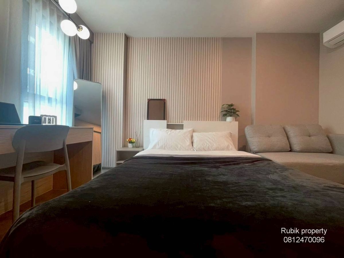 For SaleCondoKasetsart, Ratchayothin : 🏢 (RB1319) Condo for sale Aspire Ratchayothin, fully furnished condo, ready to move in, excellent location, near BTS Ratchayothin 🚈