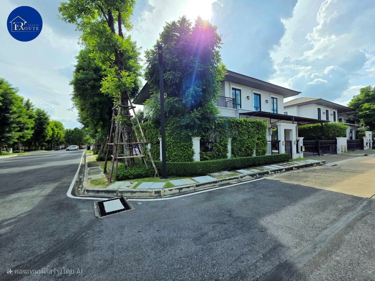 HouseChaengwatana, Muangthong : For sale/rent, detached house 77 sq m. Setthasiri Chaengwattana-Prachachuen, 2 edge plots, near Srisamarn Expressway, only 1.9 km., near Muang Thong Thani. Near Don Mueang Airport