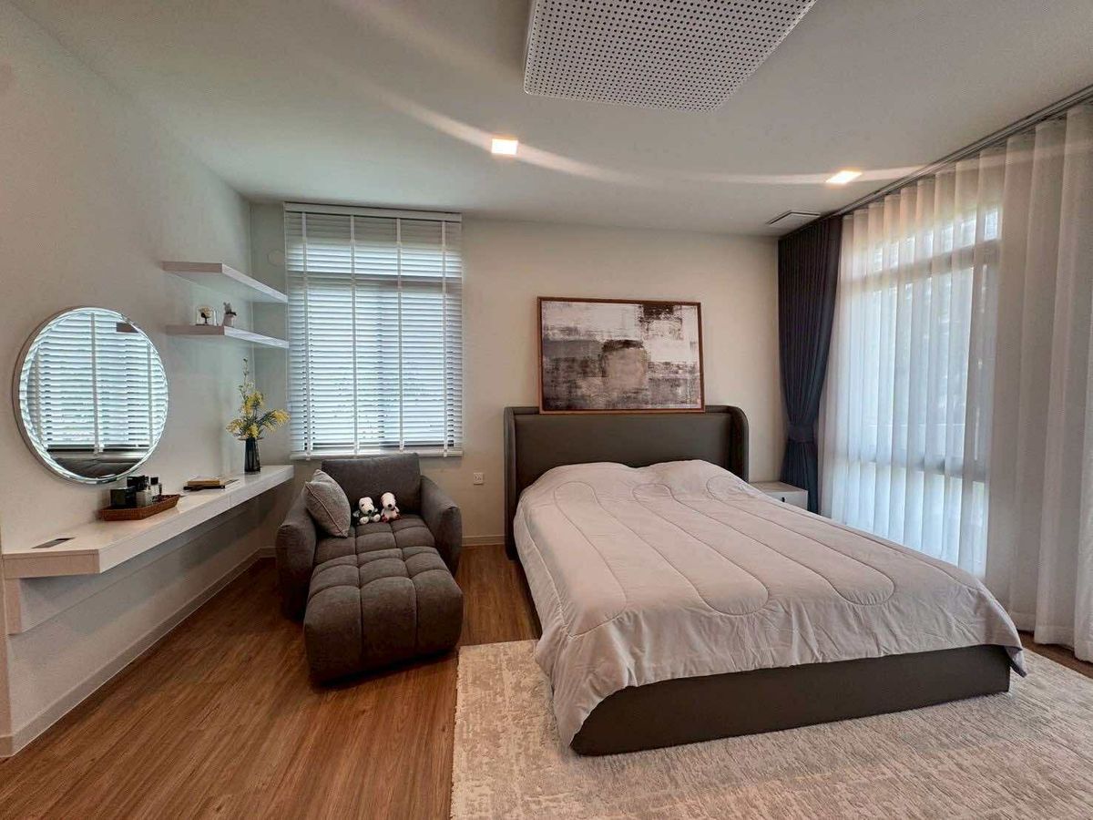 ให้เช่าบ้านลาดกระบัง สุวรรณภูมิ : ให้เช่า บ้านเดี่ยว มัณฑนา มอเตอร์เวย์ – พระราม 9 (Mantana Motorway–Rama 9) ขนาด 120.2 ตารางวา 4 ห้องนอน พร้อมอยู่ แขวงทับยาว เขตลาดกระบัง กรุงเทพมหานคร