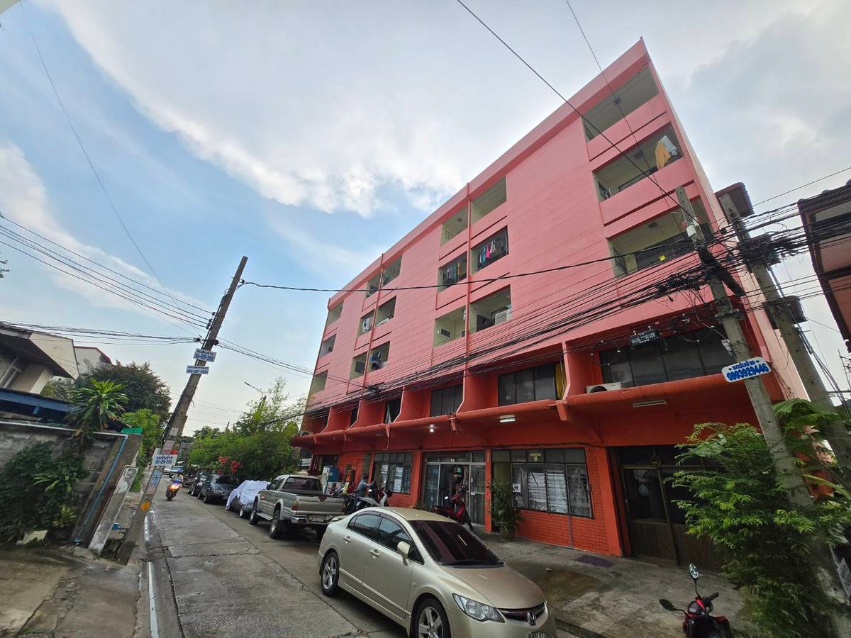 For SaleLadprao101, Happy Land, The Mall Bang Kapi : Apartment for sale Soi Lat Phrao 134 Yield 8.8% full tenant