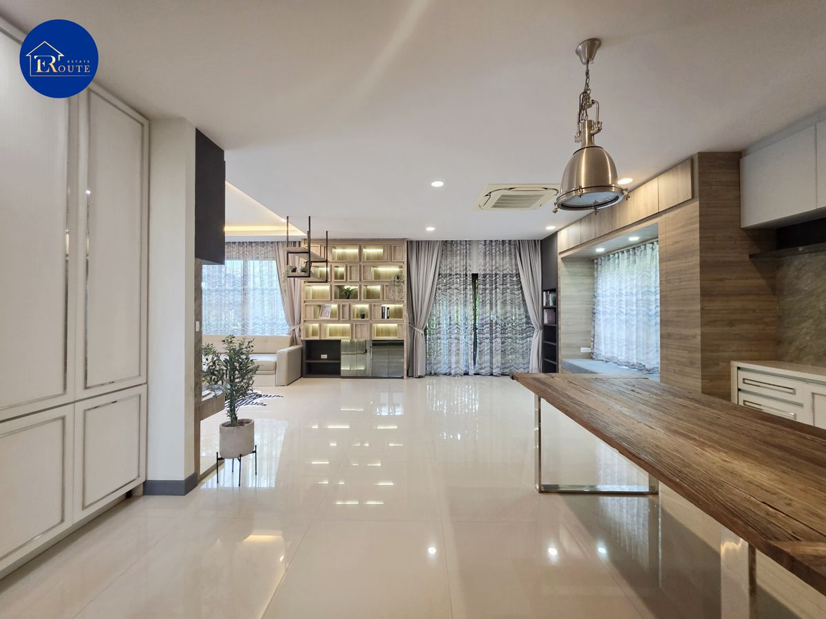 HouseChaengwatana, Muangthong : For sale/rent, detached house 77 sq m. Setthasiri Chaengwattana-Prachachuen, 2 edge plots, near Srisamarn Expressway, only 1.9 km., near Muang Thong Thani. Near Don Mueang Airport