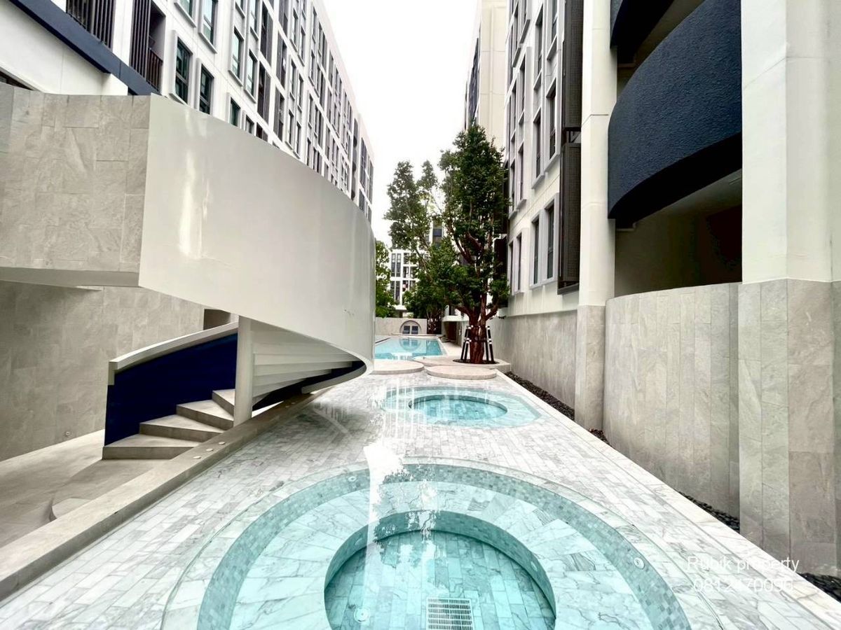 For SaleCondoKasetsart, Ratchayothin : 🏢 (RB1319) Condo for sale Aspire Ratchayothin, fully furnished condo, ready to move in, excellent location, near BTS Ratchayothin 🚈