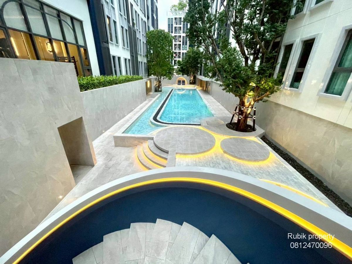 For SaleCondoKasetsart, Ratchayothin : 🏢 (RB1319) Condo for sale Aspire Ratchayothin, fully furnished condo, ready to move in, excellent location, near BTS Ratchayothin 🚈