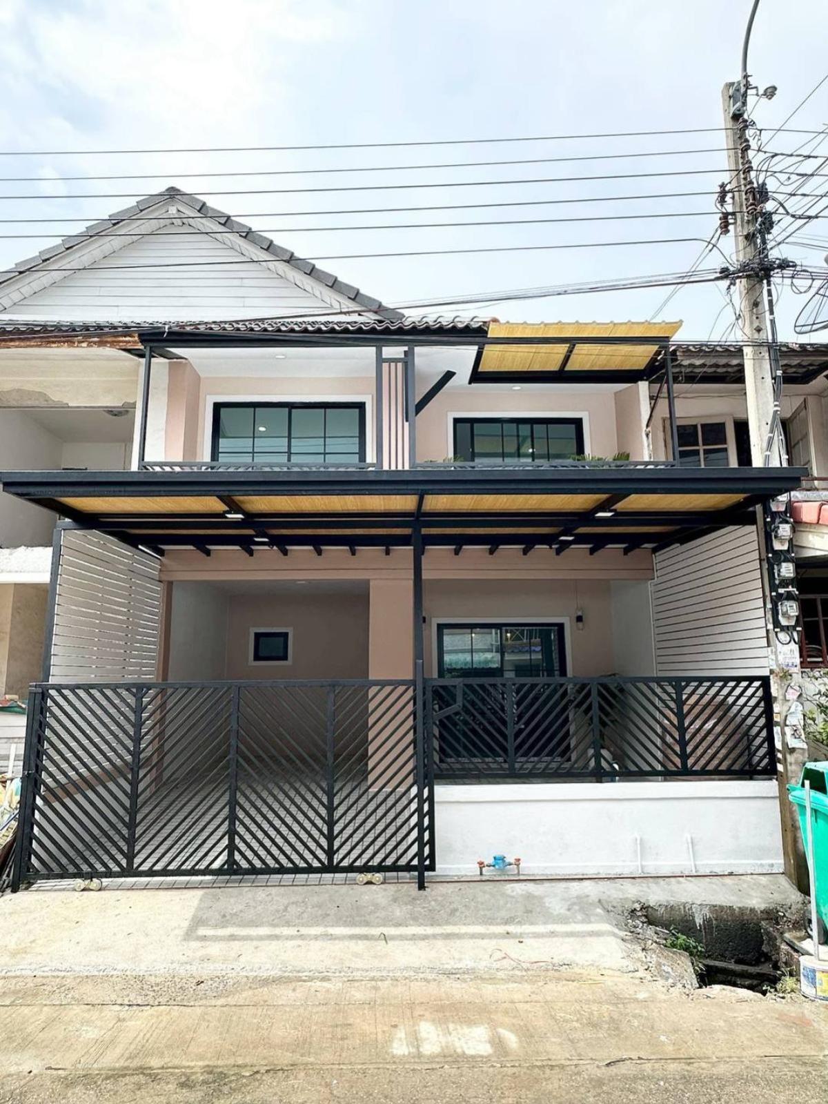 ขายทาวน์โฮมนนทบุรี บางใหญ่ บางบัวทอง : ขายทาวน์เฮ้าส์/ทาวน์โฮม  บ้านพฤกษา 3 บางบัวทอง รีโนเวทใหม่ บางคูรัด บางบัวทอง นนทบุรี CX-134416