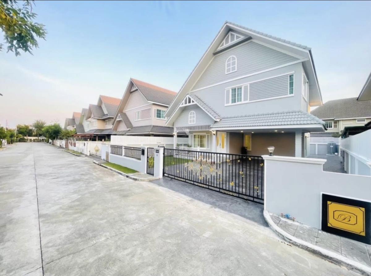 ขายบ้านพุทธมณฑล ศาลายา : ขายบ้าน  บริติช พาร์ค ทวีวัฒนา หน้ากว้าง รีโนเวทใหม่ ทวีวัฒนา เขต ทวีวัฒนา กรุงเทพ CX-134286