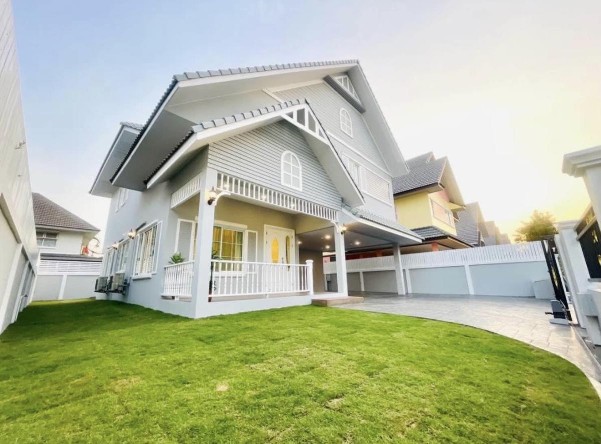 ขายบ้านพุทธมณฑล ศาลายา : ขายบ้าน  บริติช พาร์ค ทวีวัฒนา หน้ากว้าง รีโนเวทใหม่ ทวีวัฒนา เขต ทวีวัฒนา กรุงเทพ CX-134286