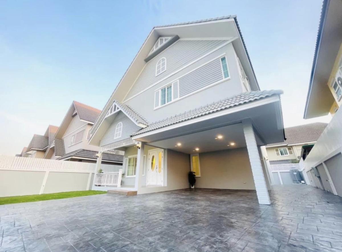 ขายบ้านพุทธมณฑล ศาลายา : ขายบ้าน  บริติช พาร์ค ทวีวัฒนา หน้ากว้าง รีโนเวทใหม่ ทวีวัฒนา เขต ทวีวัฒนา กรุงเทพ CX-134286