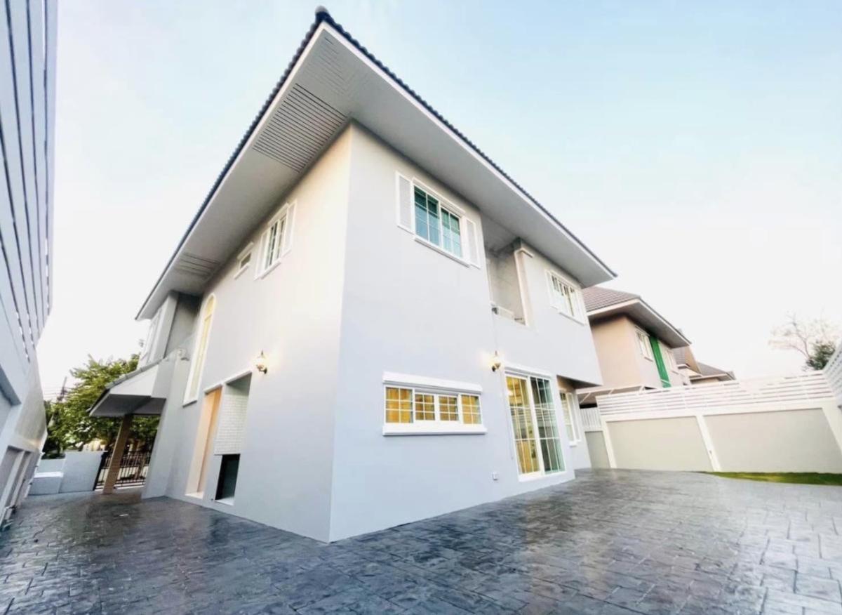 ขายบ้านพุทธมณฑล ศาลายา : ขายบ้าน  บริติช พาร์ค ทวีวัฒนา หน้ากว้าง รีโนเวทใหม่ ทวีวัฒนา เขต ทวีวัฒนา กรุงเทพ CX-134286