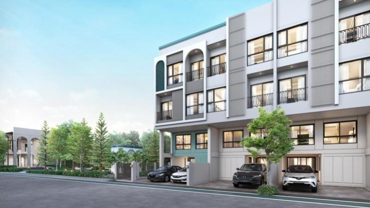 ขายทาวน์โฮมลาดพร้าว101 แฮปปี้แลนด์ : ขายทาวน์เฮ้าส์/ทาวน์โฮม  เมซอง 168 ลาดพร้าว 101 คลองจั่น เขต บางกะปิ กรุงเทพ CX-134320