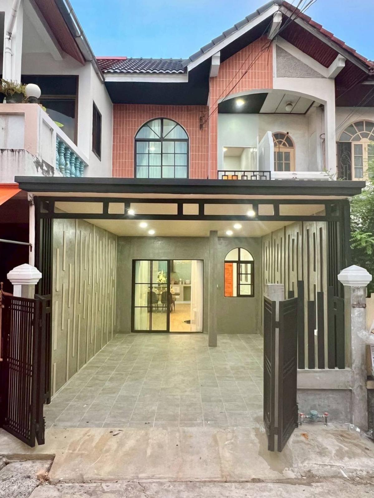 For SaleTownhomeSeri Thai, Ramkhamhaeng Nida : For Sale Townhouse/Townhome  , Ban Ruean Thong Niwet , MRT-Bang Chan , Khanna Yao , Khanna Yao , Bangkok , CX-134371