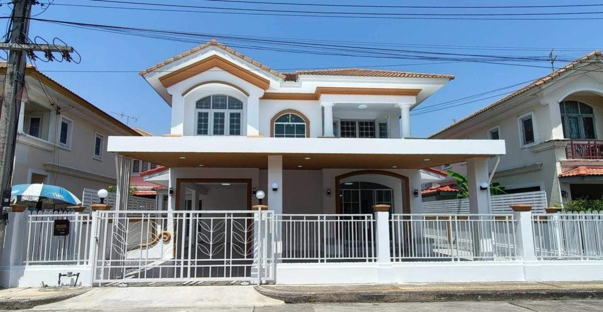 ขายบ้านปทุมธานี รังสิต ธรรมศาสตร์ : ขายบ้าน  บ้านภัสสร 3 รังสิตคลอง 3 หน้ากว้าง รีโนเวทใหม่ คลองสาม คลองหลวง ปทุมธานี CX-133908