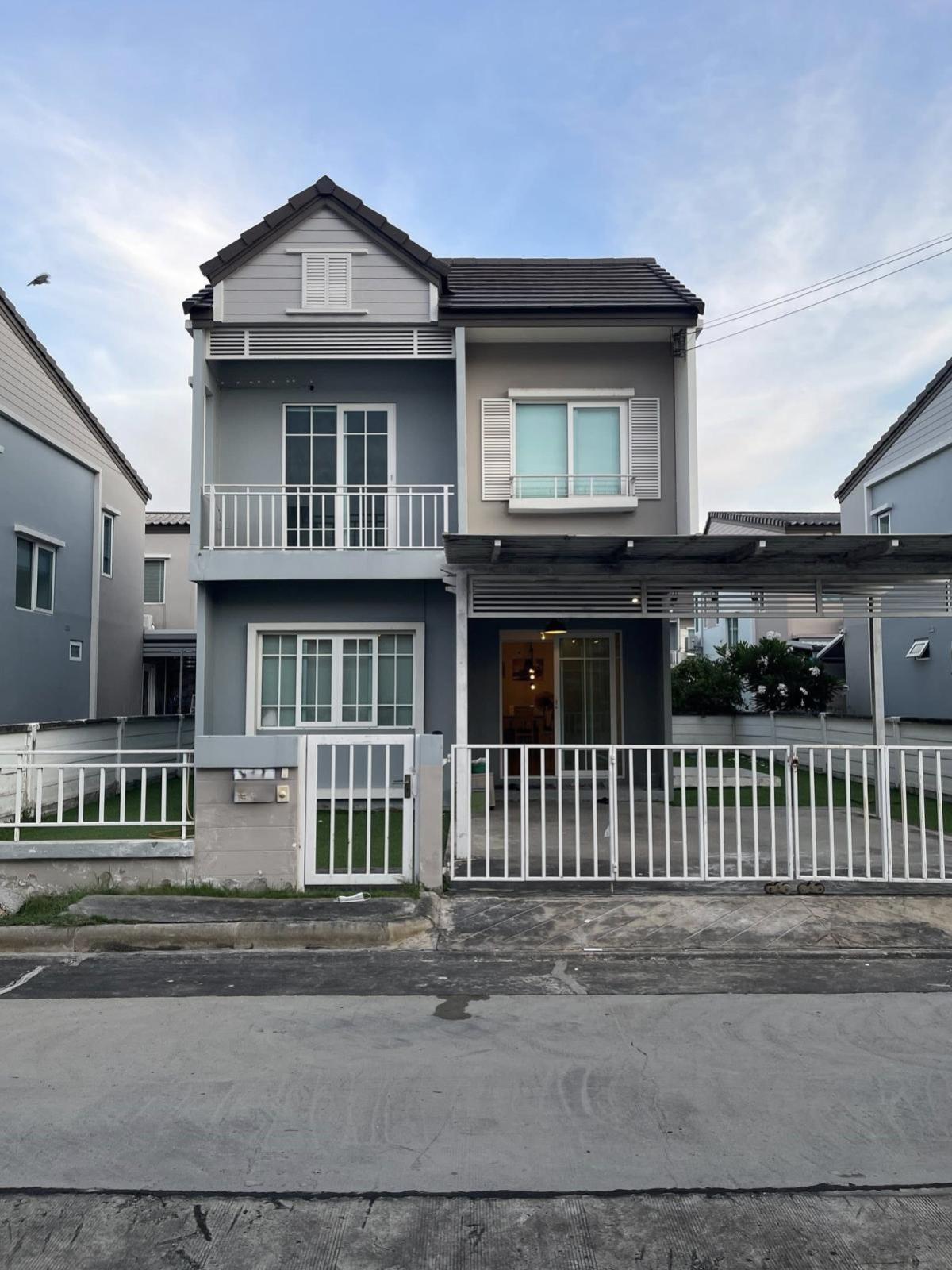 ขายบ้านนนทบุรี บางใหญ่ บางบัวทอง : ขายบ้าน  เดอะ วิลเลจ คอทเทจ กาญจนาภิเษก-ราชพฤกษ์ ไทรน้อย ไทรน้อย นนทบุรี CX-133850