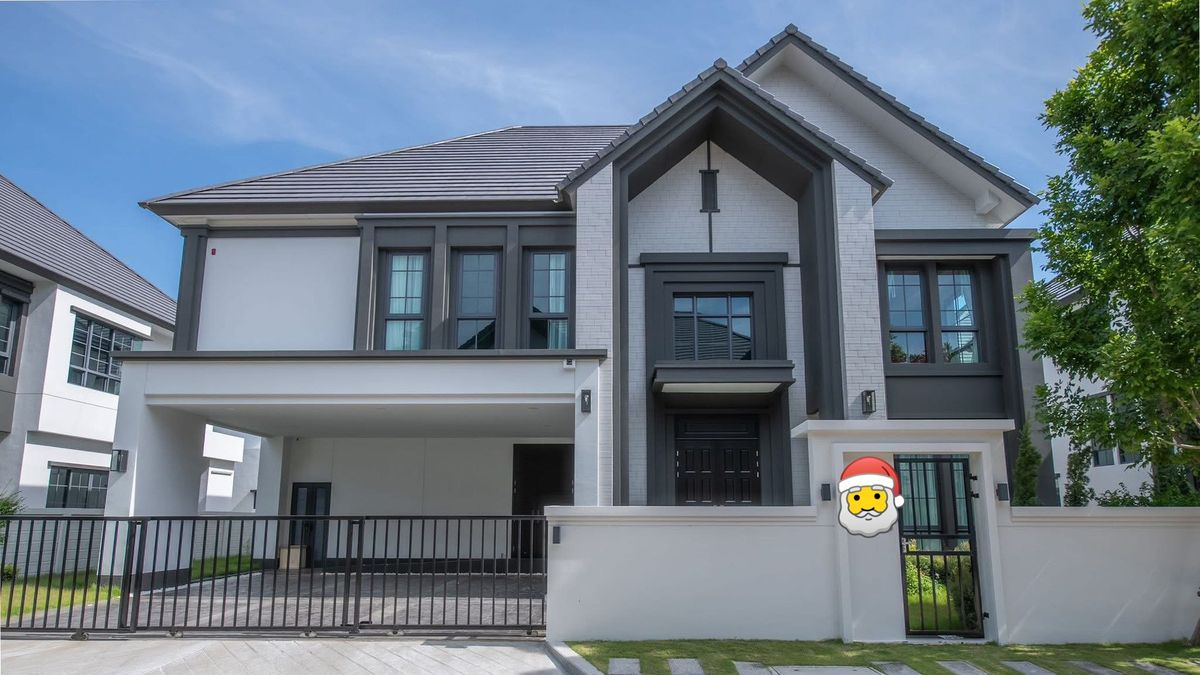 ให้เช่าบ้านบางนา แบริ่ง ลาซาล : 🏠 บ้านเดี่ยวหรูสุดพรีเมียม พร้อมอยู่ เฟอร์ฯ ดีไซเนอร์อิตาลีทั้งหลัง! 𝐓𝐇𝐄 𝐂𝐈𝐓𝐘 𝐁𝐀𝐍𝐆𝐍𝐀 𝟐 5 ห้องนอน 5 ห้องน้ำ จอดรถ 4–5 คัน💎 ค่าเช่าเพียง 260,000 บาท/เดือน (ราคาดีที่สุดในโครงการตอนนี้!)📅 เข้าอยู่ได้ทันที