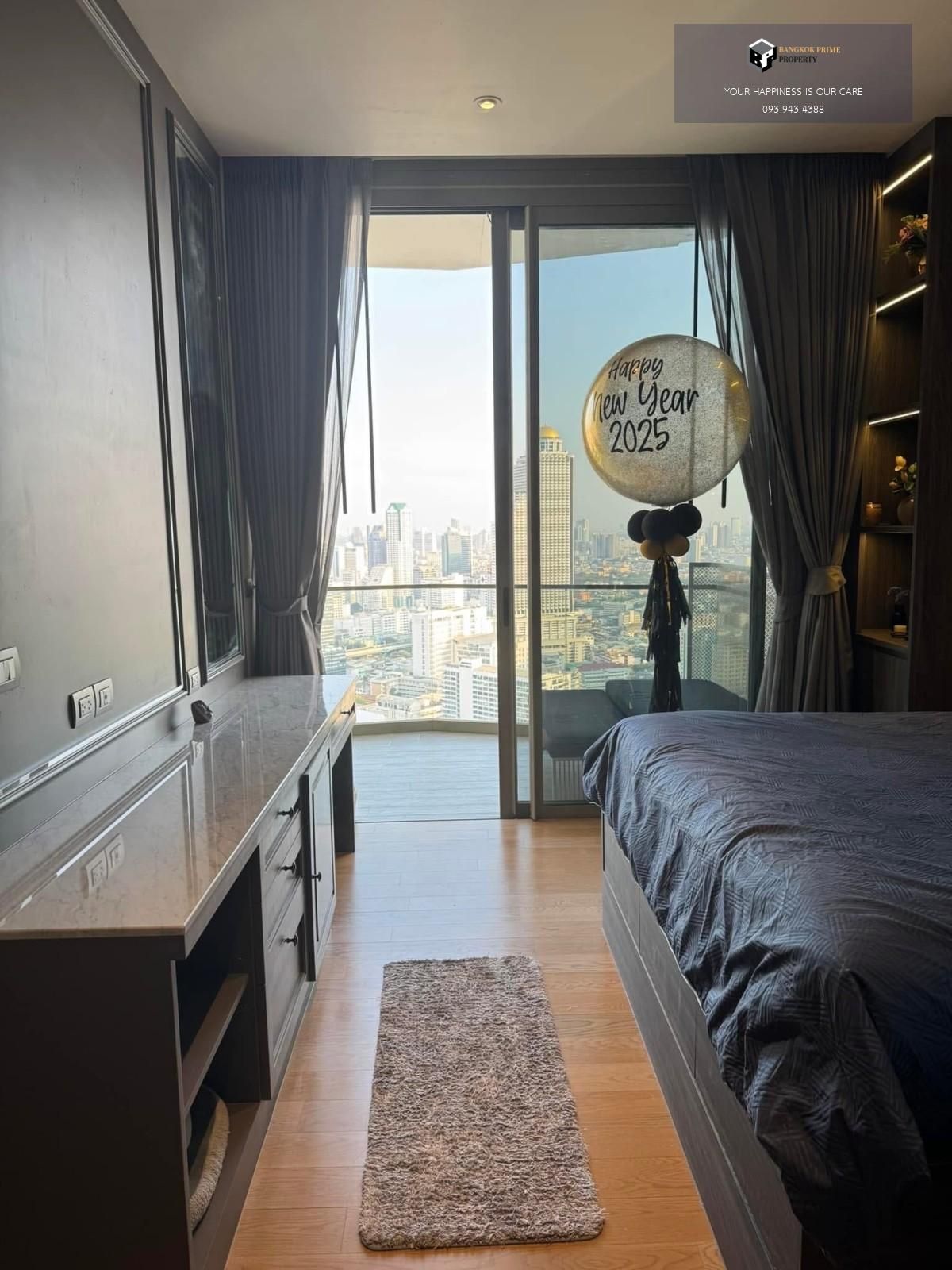 ขายคอนโดวงเวียนใหญ่ เจริญนคร : Magnolias Waterfront Residences 📌 Fully furnished with all appliances included. #2025101712383