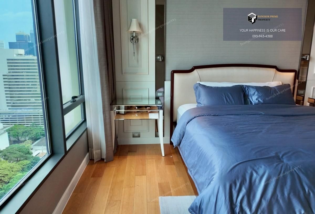 For RentCondoWitthayu, Chidlom, Langsuan, Ploenchit : Sindhorn Residence | Near BTS Chidlom, walk only 600 m. to Lumpini Park. #2025102012454