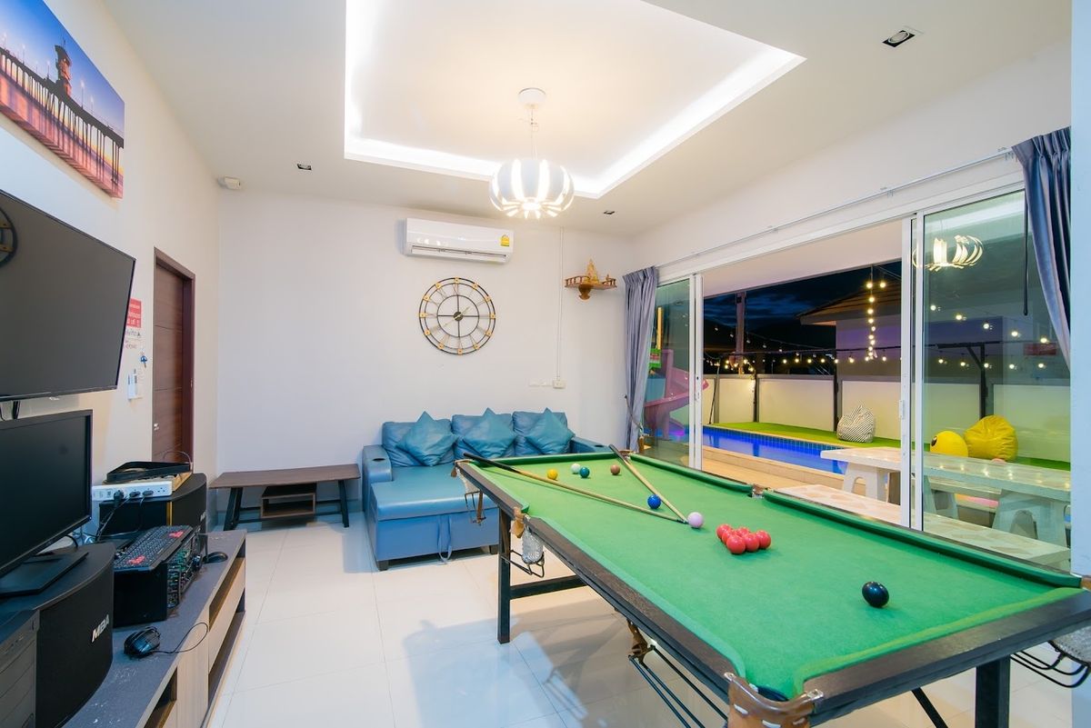 ขายชะอำ เพชรบุรี : ขายพูลวิลล่า ปราณคีรี ถนนคลองเทียน ชะอำ