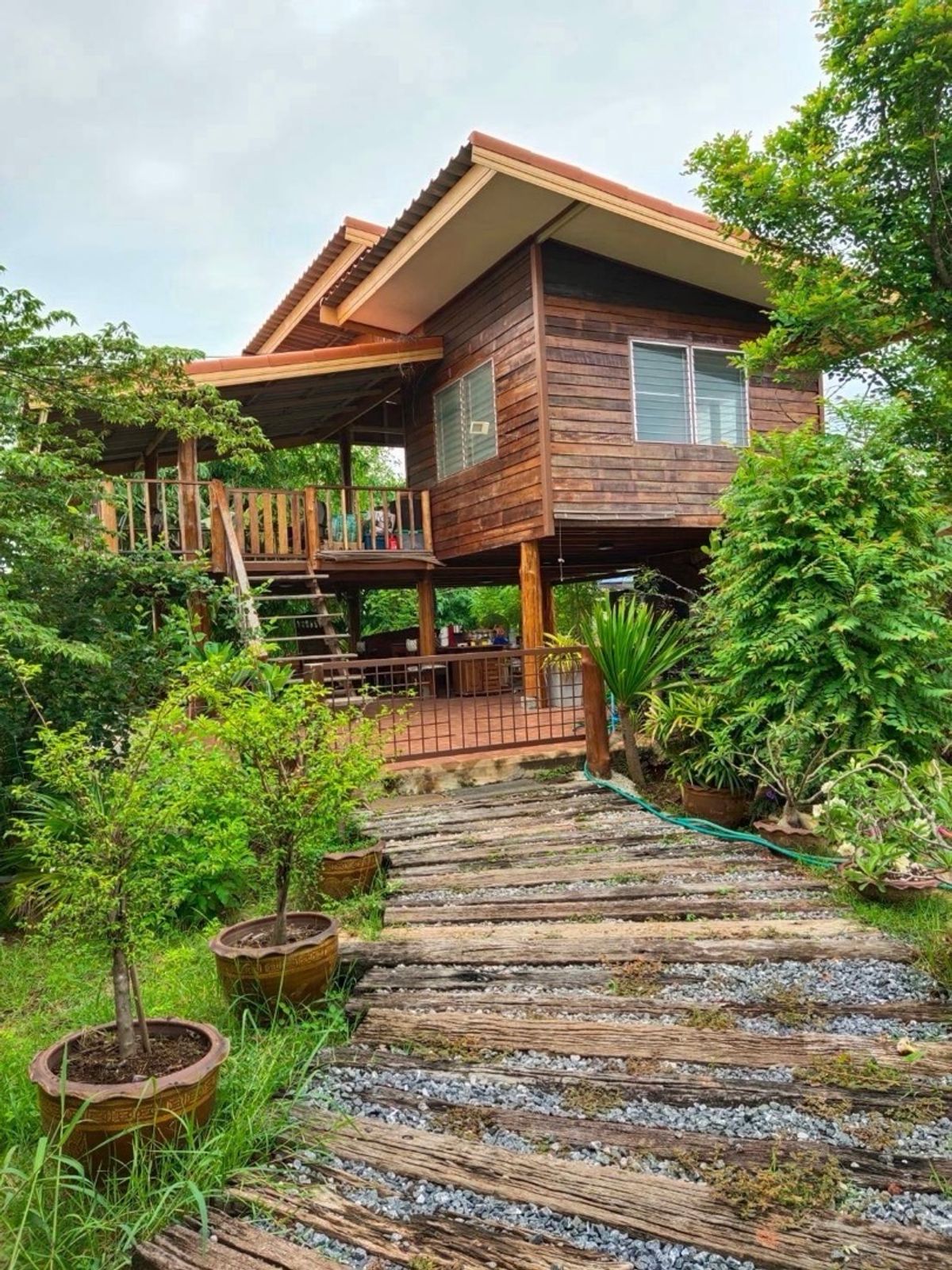 ขายบ้านอุดรธานี : ขายบ้านสวน อ.เมืองอุดรธานี 3 ไร่ 1 งาน