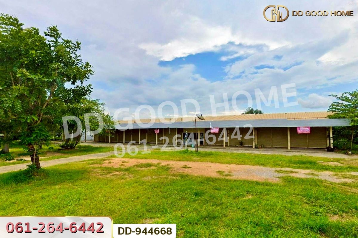 For RentShop HouseUdon Thani : DD-944668 Single-story commercial building in Non Sa-at, Udon Thani, near the Non Sa-at District Office (for rent)
