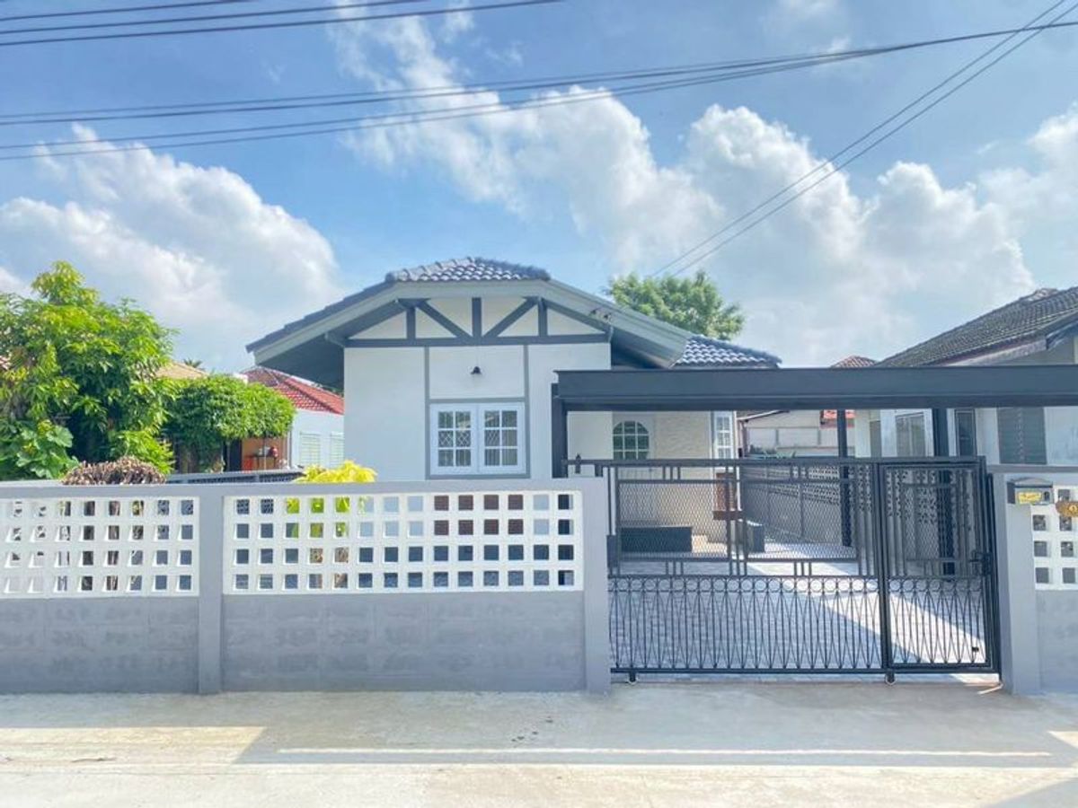 For SaleHouseNawamin, Ramindra : 🏡 1-story detached house for sale, Premruthai Village 3, Kanchanaphisek Road 11/1, intersection 1-11, behind Fashion Island 🏡
